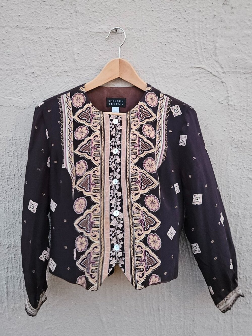 Spenser Jeremy Silk Boho Jacket